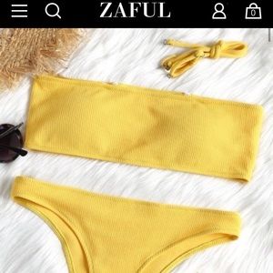 Zaful Yellow bikini